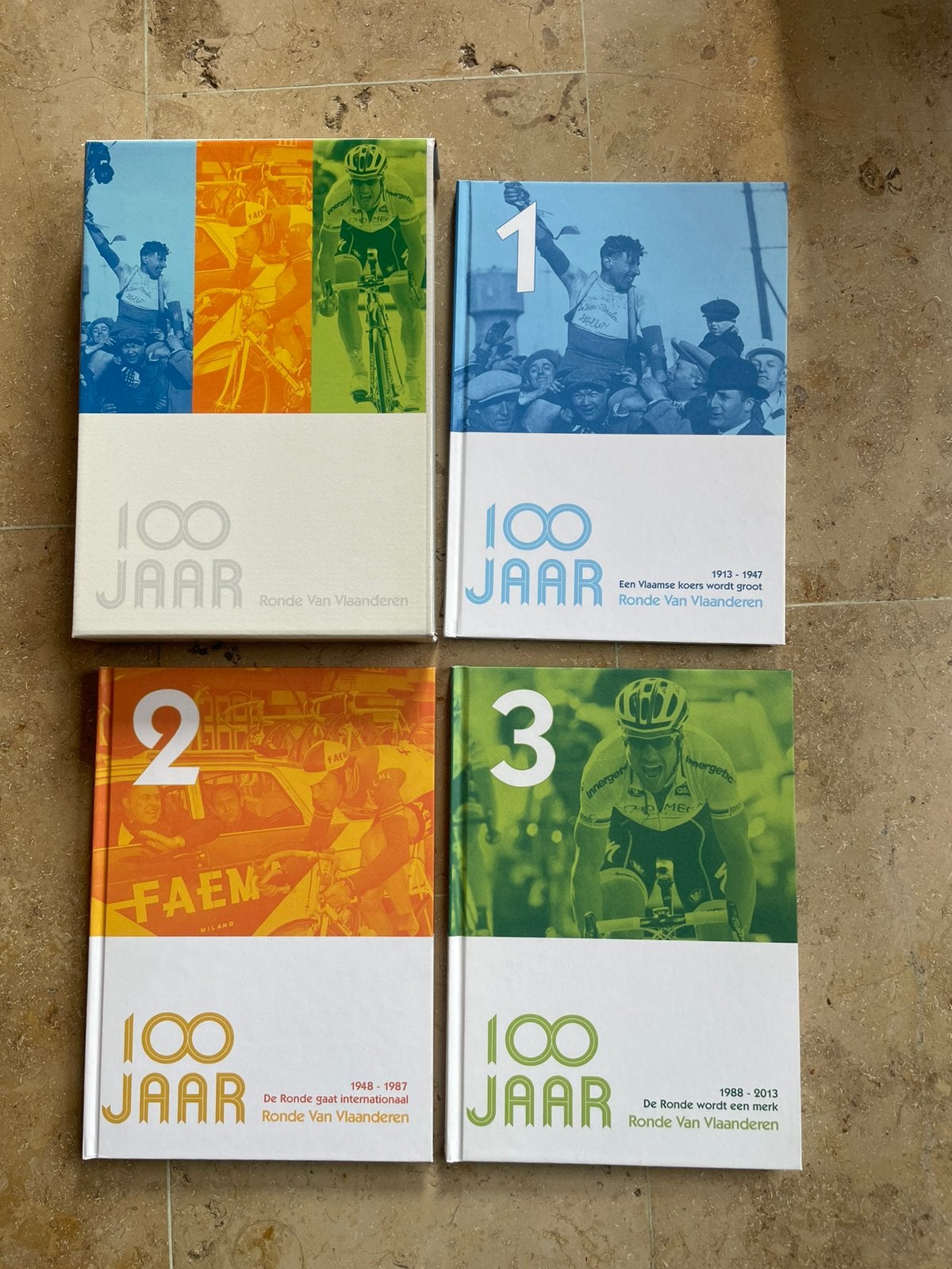 100 jaar Ronde van Vlaanderen, Boeken, Ophalen of Verzenden, Zo goed als nieuw