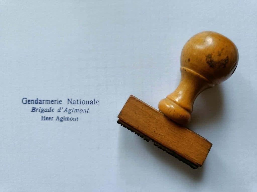 RIJKSWACHT * GENDARMERIE * BRIGADE HEER AGIMONT #2, Verzamelen, Verzenden, Rijkswacht, Overige typen