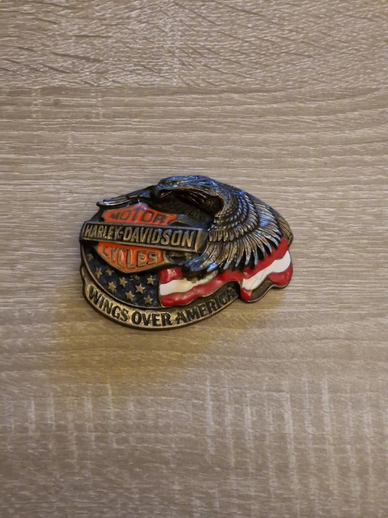 Harley-davidson buckle. Baron 1993, Ophalen of Verzenden