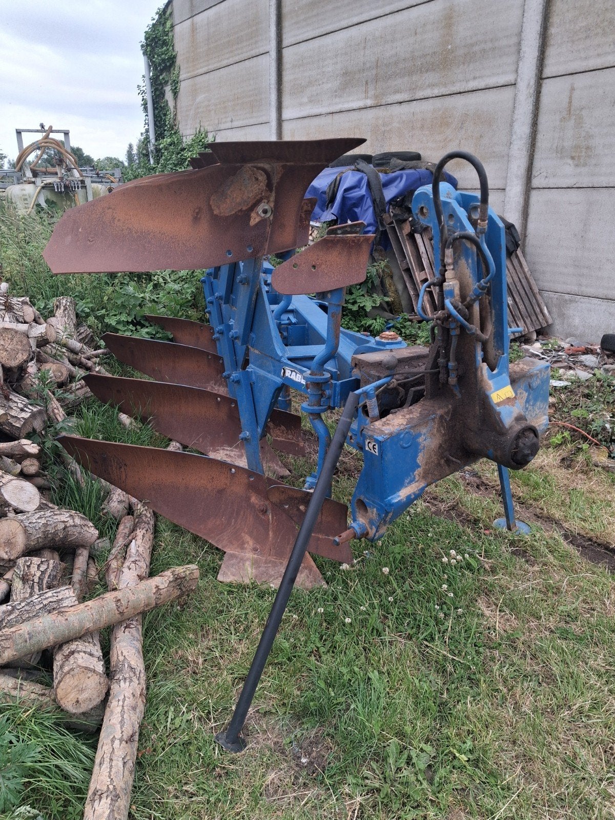 Ploeg reabe 4 schaar, Ophalen, Akkerbouw, Grondbewerking