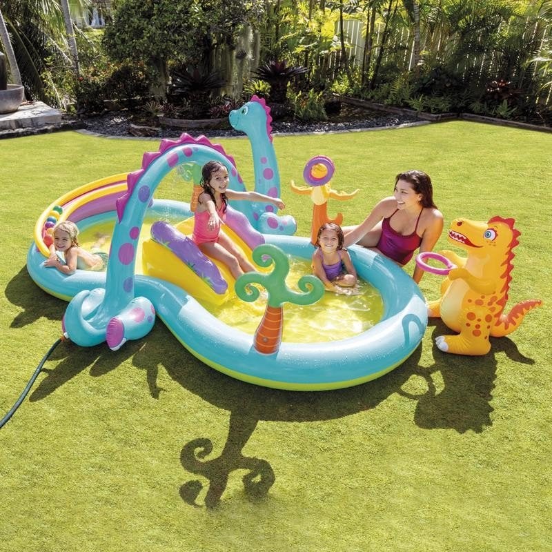 Dino zwembad intex, Tuin en Terras, Zwembaden, Ophalen