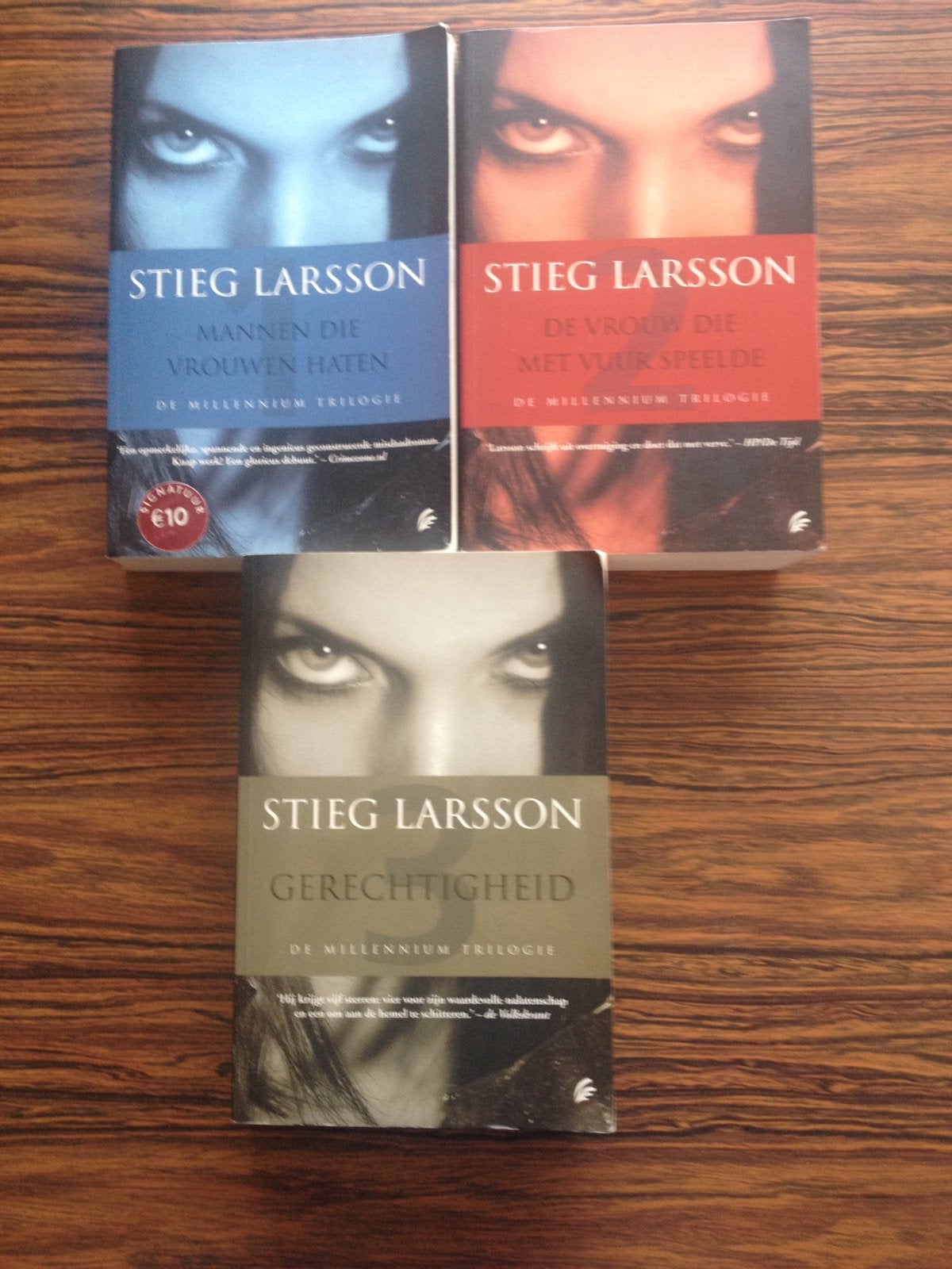 Stieg Larsson De Millennium-Trilogie, Ophalen of Verzenden, Zo goed als nieuw, Europa overig