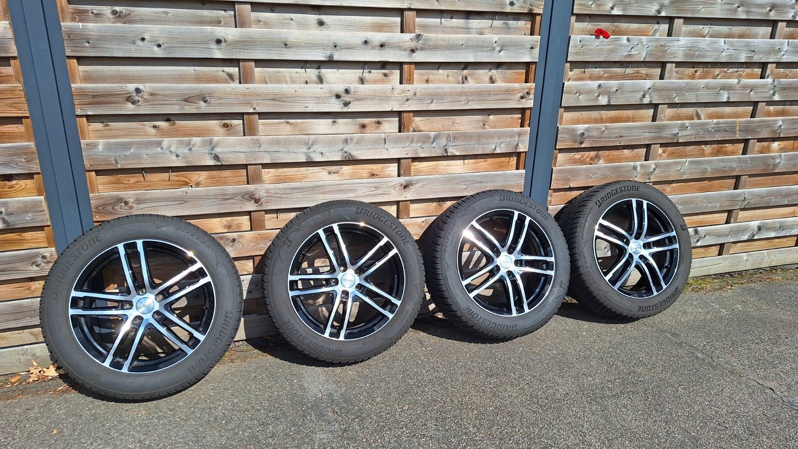 Alu velgen + winterbanden peugeot 3008, Auto-onderdelen, Ophalen, 18 inch, Gebruikt, Velg(en)