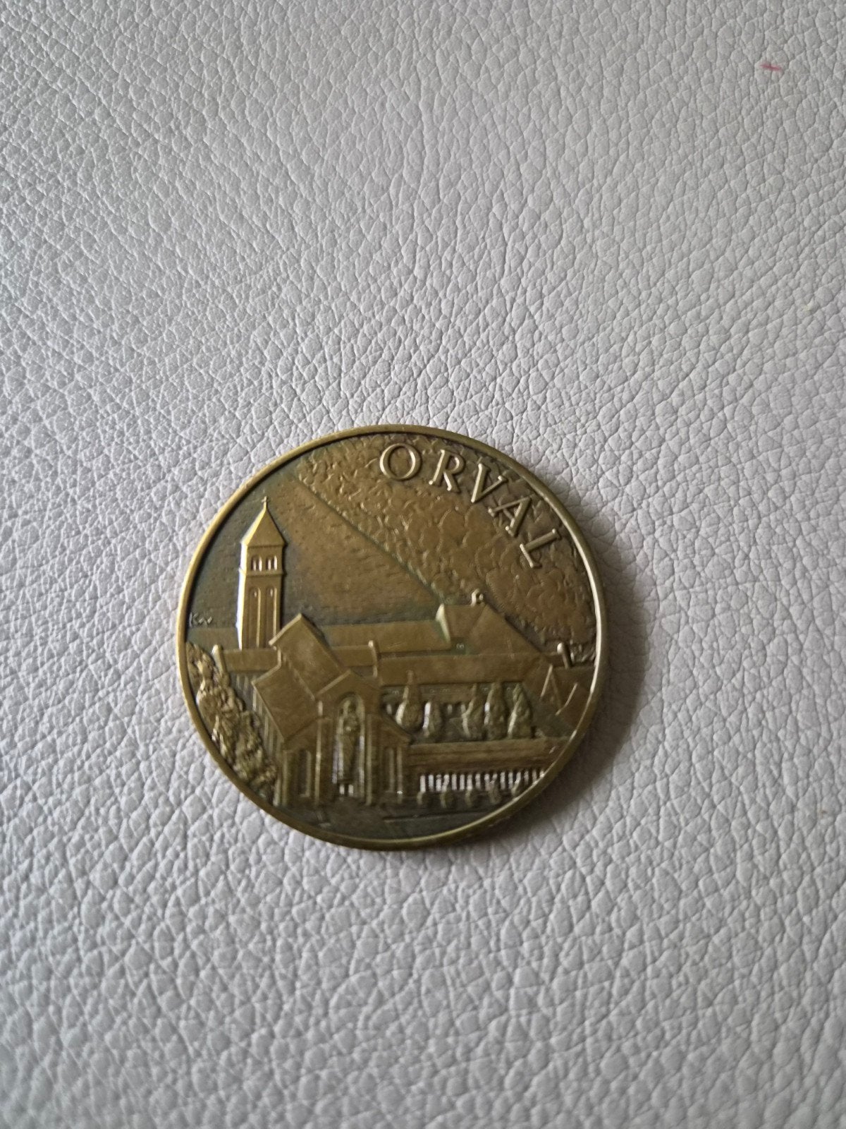 Belgique médaille Orval, Enlèvement ou Envoi, Autres matériaux