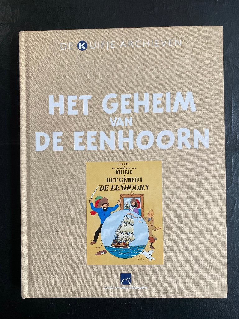 Kuifje Archieven : Geheim van de Eenhoorn (Moulinsart), Boeken, Eén stripboek, Ophalen of Verzenden, Zo goed als nieuw, Hergé