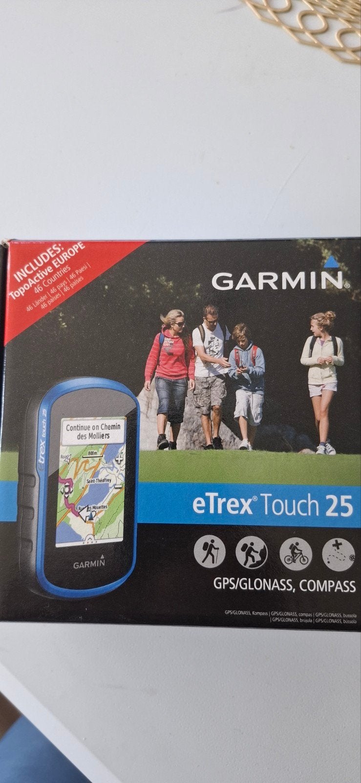 Garmin wandel gps, Enlèvement