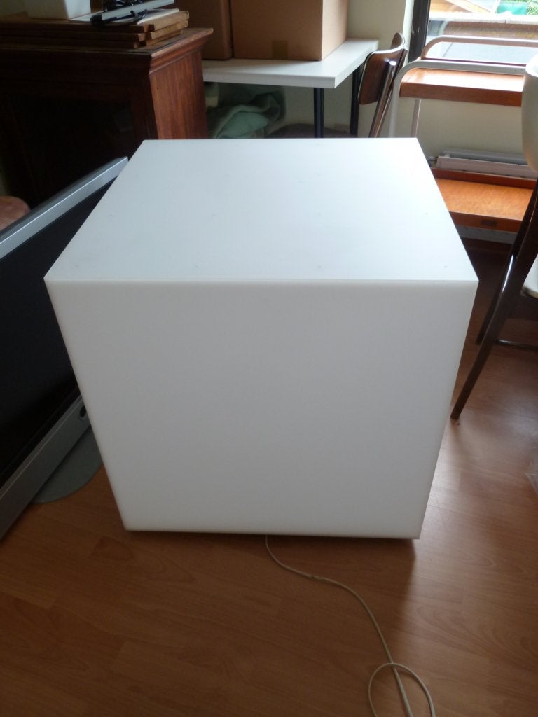 lampe design Mancave Light Box Shop Stage Pedestal, Enlèvement, Synthétique