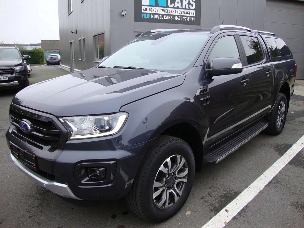 Ford Ranger 212pk, rolplateau, camera, btw in, 2023, adaptiv, Cuir, Argent ou Gris, Achat, Entreprise