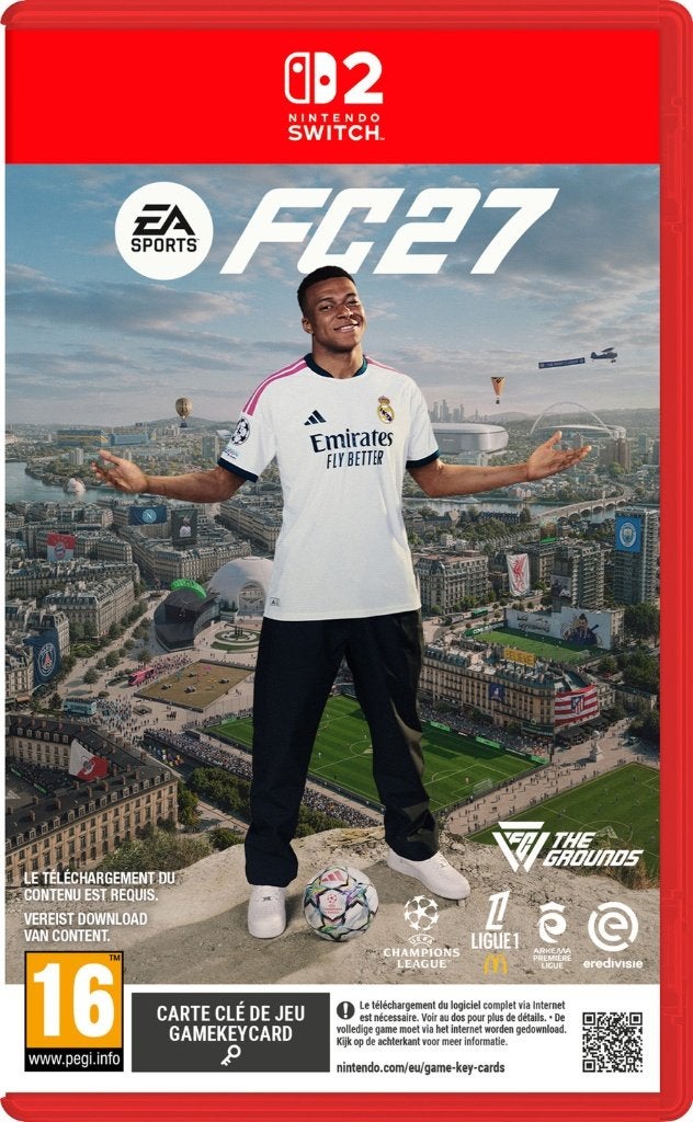 Fifa 27 nintendo switch 2, Ophalen of Verzenden, Nieuw
