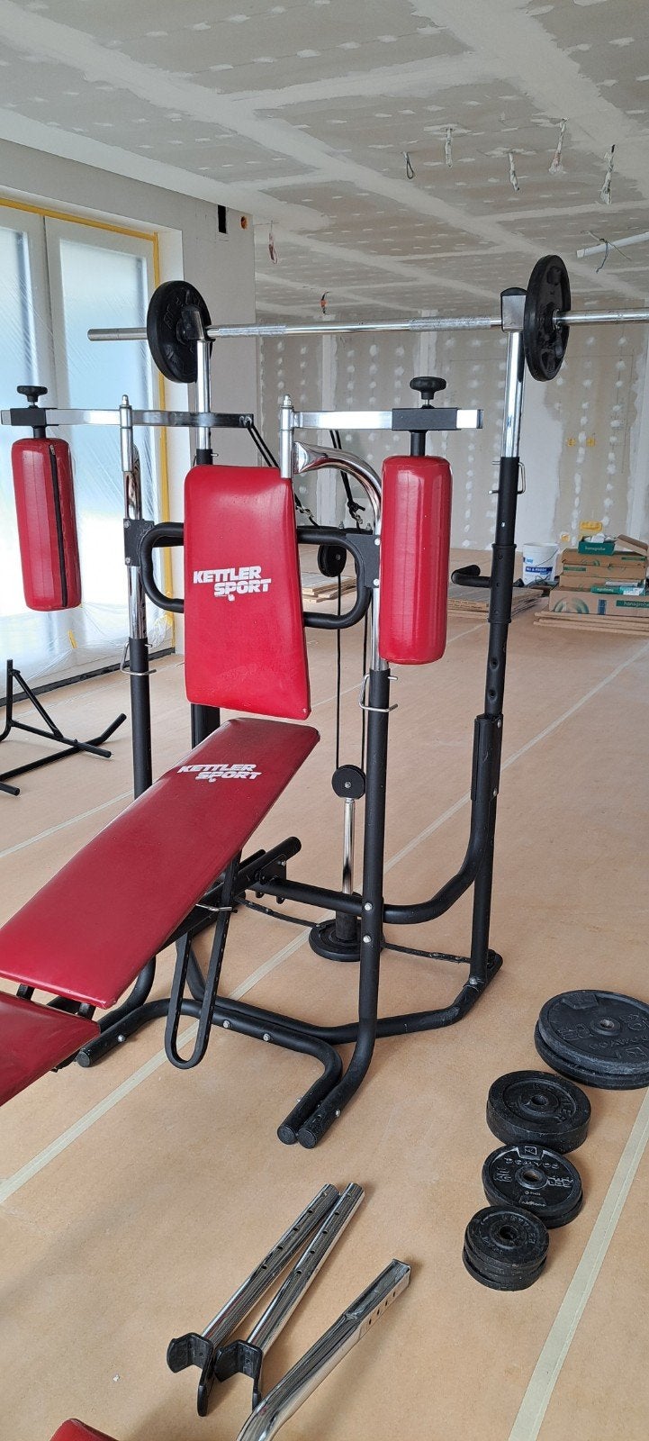 kettler fitnesbank, Sport en Fitness, Ophalen, Gebruikt, Armen, Krachtstation