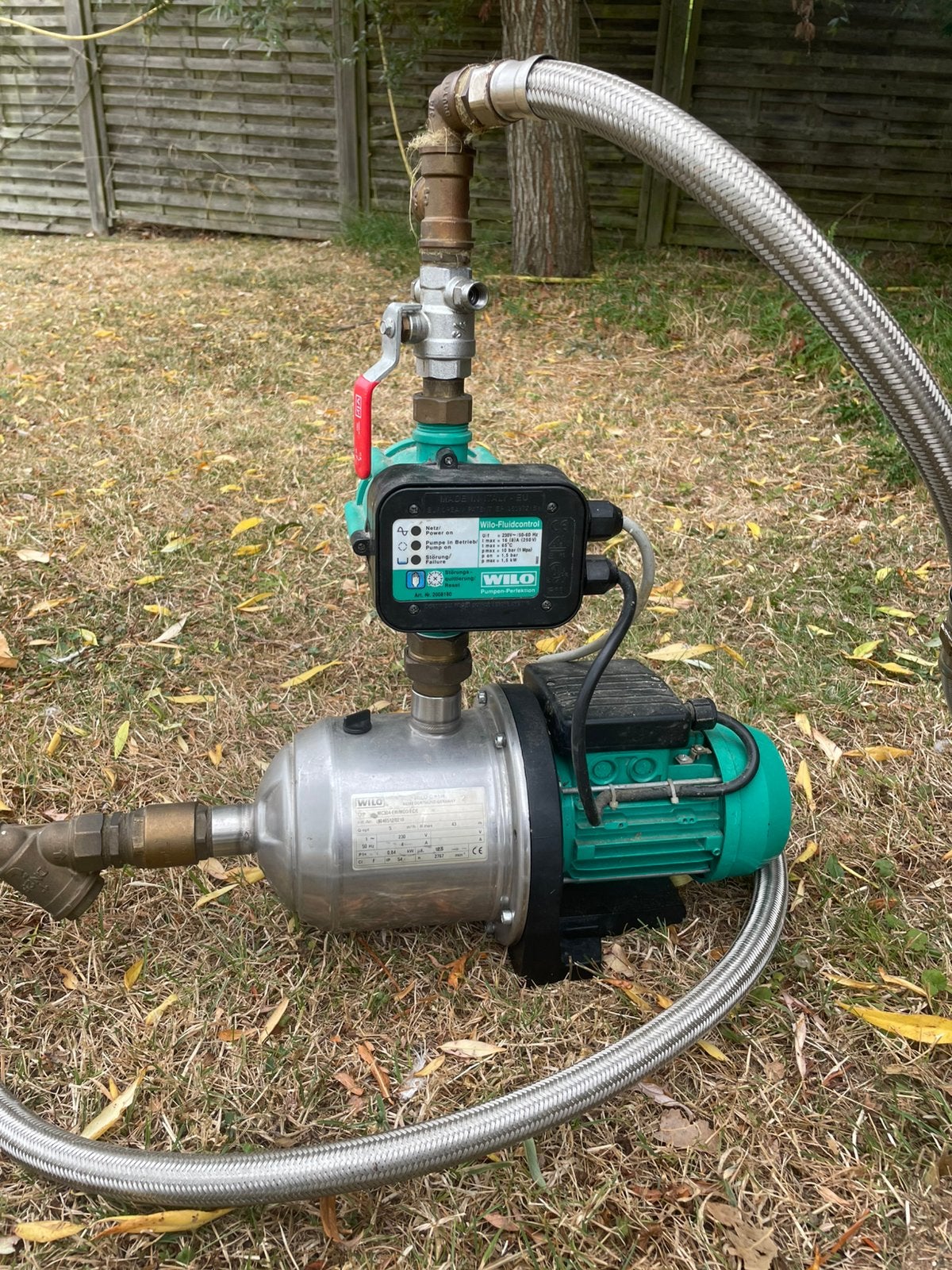 Pompe à pluie Wilo MC304 + commande, Enlèvement ou Envoi, Utilisé