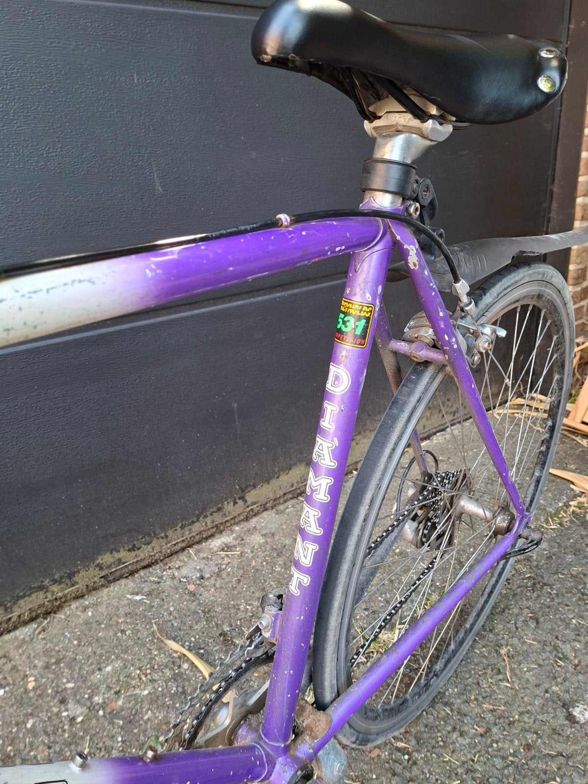 fiets Diamant 28 inch wielen. 9-12 jarigen, Fietsen en Brommers, 28 inch, Gebruikt, Velgrem, 49 tot 53 cm