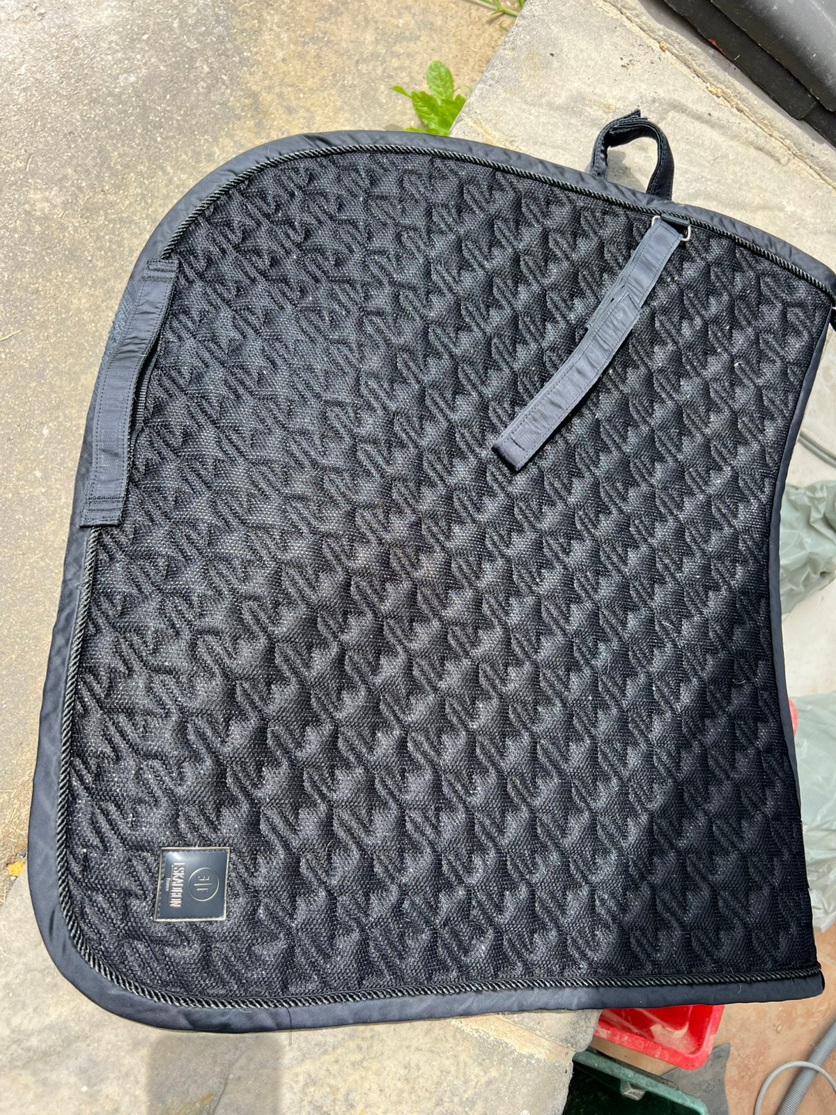 Zadeldoek dressuur Eskadron Glitter Mesh, Dieren en Toebehoren, Paarden en Pony's | Dekens en Dekjes, Full (L), Gebruikt, Dressuurdekje