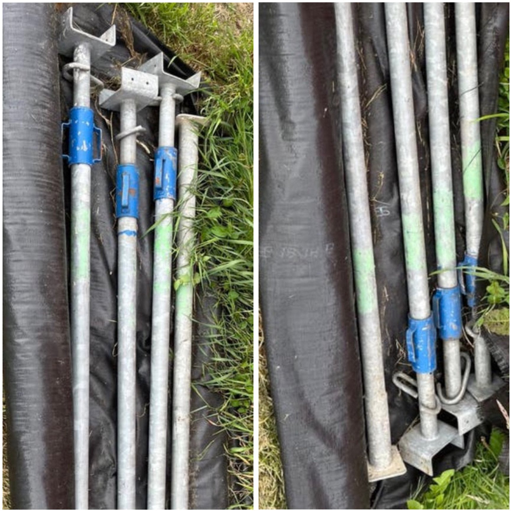 Bouwstuds bouwstippen, Doe-het-zelf en Bouw, Ophalen, Gebruikt