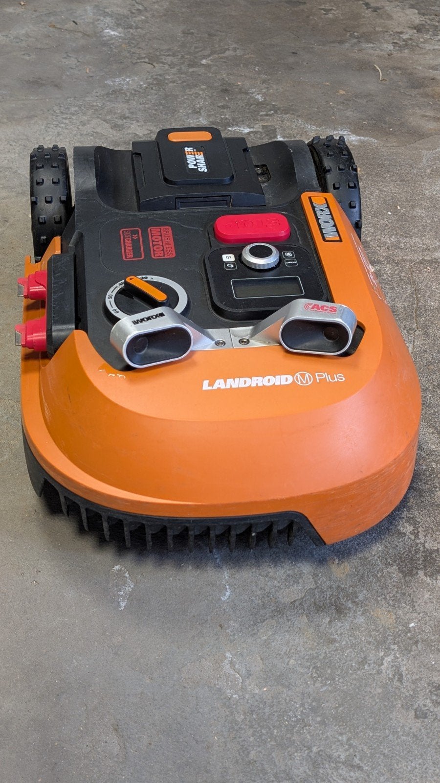 Robot tondeuse Worx Landroid M700 Plus WR167E, Jardin & Terrasse, Enlèvement