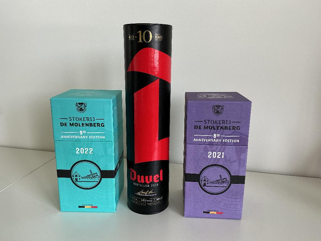 Whisky Duvel distilled 2020/ Stokerij de Molenberg Carolus, Verzamelen, Ophalen of Verzenden, Nieuw, Overige typen, Duvel