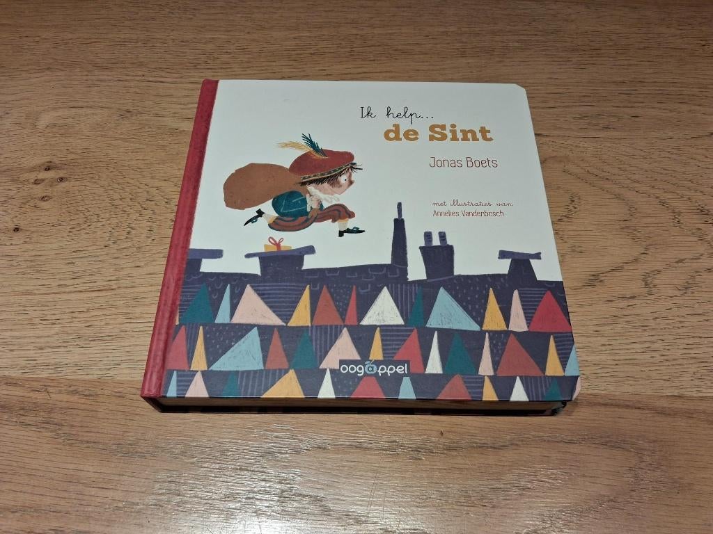 Prentenboek: "Ik help de Sint", Boeken, Gelezen, Fictie algemeen, Jonas Boets, Ophalen of Verzenden
