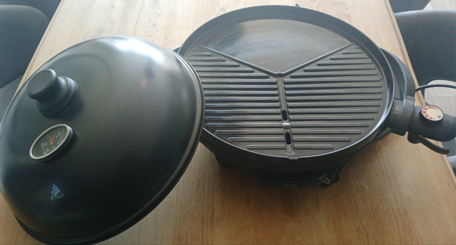Tafelbbq, Ophalen