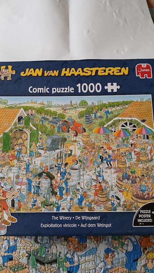 puzzels Jan van Haasteren, Ophalen