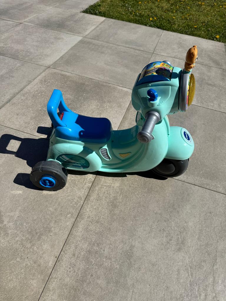 Loopscooter V-Tech 2 in 1, Kinderen en Baby's, Speelgoed | Buiten | Voertuigen en Loopfietsen, Ophalen, Nieuw, Loopvoertuig
