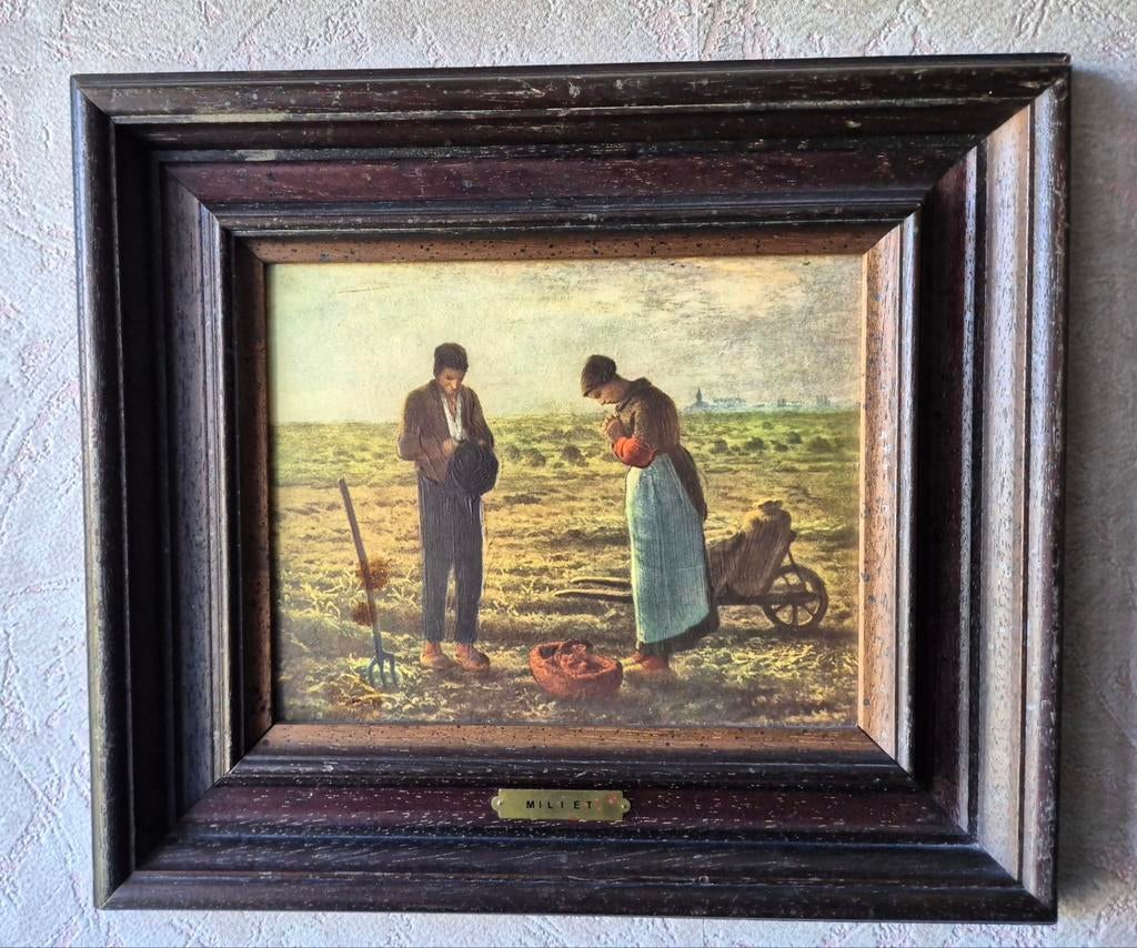 Angelus gebed op het veld, Ophalen