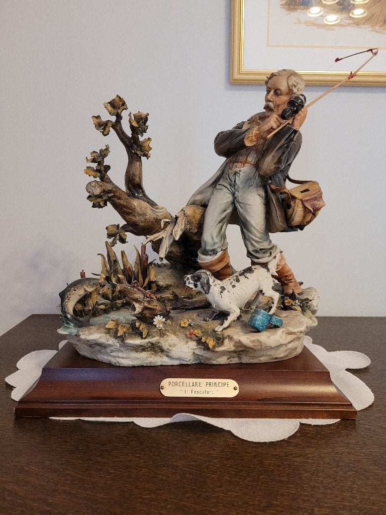 Porcellane Principe "Il Pescatore", Enlèvement
