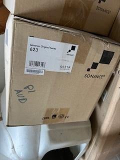 Sonance 623 hi-fi inbouw speaker (2 in een doos), Audio, Tv en Foto, Luidsprekerboxen, Nieuw, 60 tot 120 watt, Front, Rear of Stereo speakers