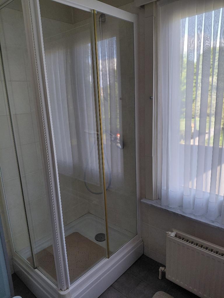 Douchebak+ cabine in zeer mooie staat, Ophalen, Gebruikt, Met douche