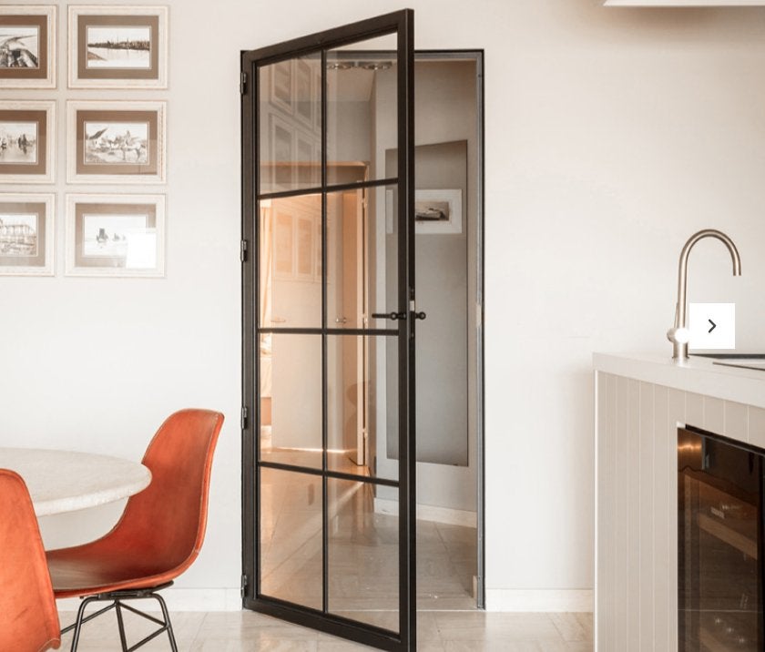 Porte en acier - Steelit, Bricolage & Construction, Neuf, Verre, Porte intérieure, Enlèvement