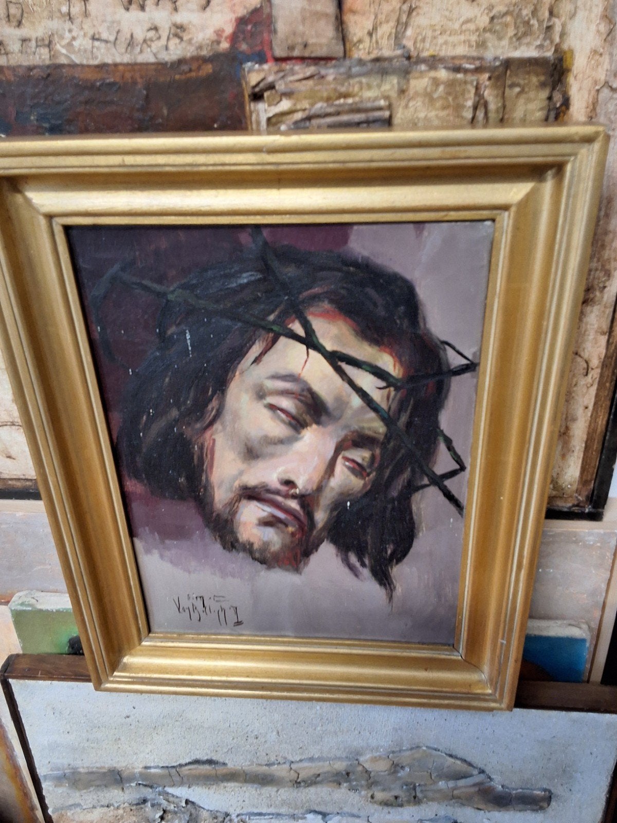 Le Christ a signé Aimee van Belleghem, Enlèvement ou Envoi, Signé