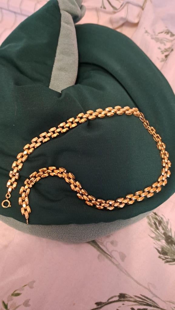 Colier ancienne doré, Kleding | Dames, Hoeden en Petten, Ophalen of Verzenden