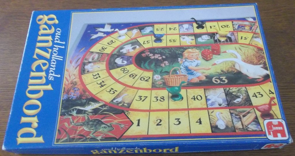 spel Oud hollands Ganzenbord / Jumbo (1984), Hobby en Vrije tijd, Gezelschapsspellen | Bordspellen, Een of twee spelers, Ophalen