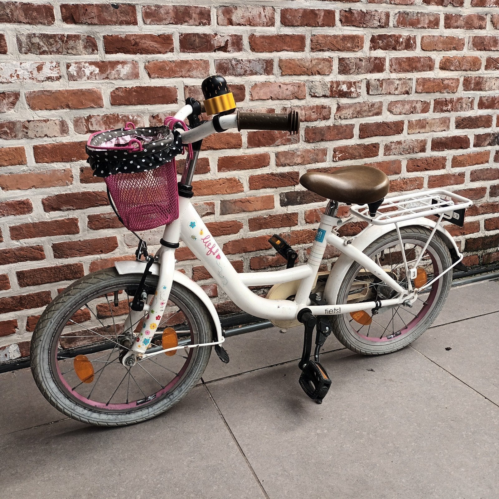 kinderfiets 16 inch, Ophalen, Terugtraprem, 16 inch
