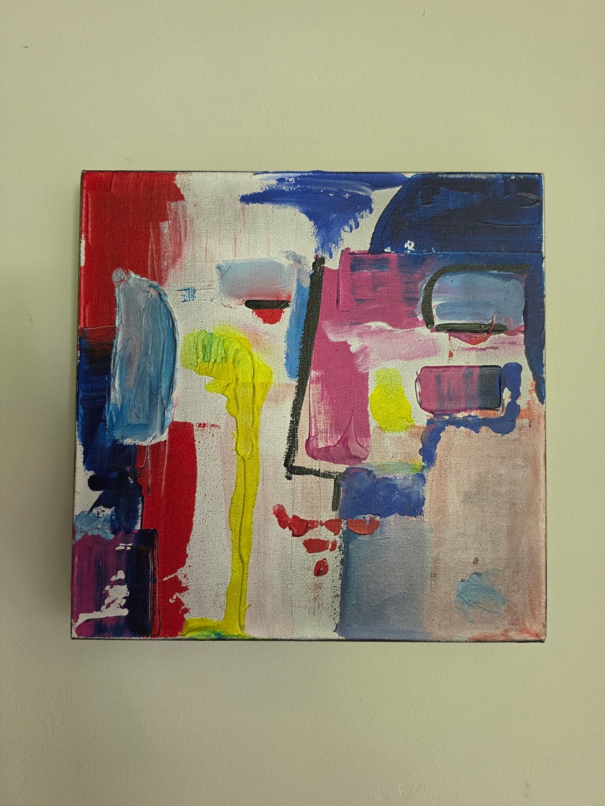 Petite peinture acrylique d'art, Enlèvement