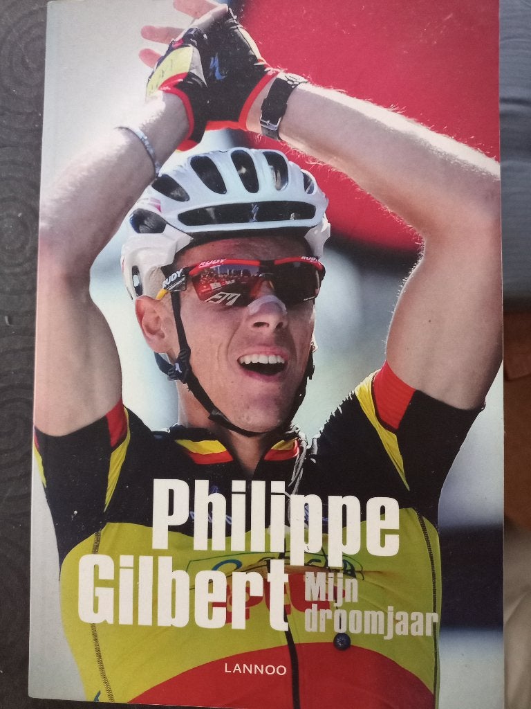 Het boek Philippe Gilbert Mijn droomjaar, Enlèvement ou Envoi, Philippe Gilbert, Course à pied et Cyclisme, Utilisé
