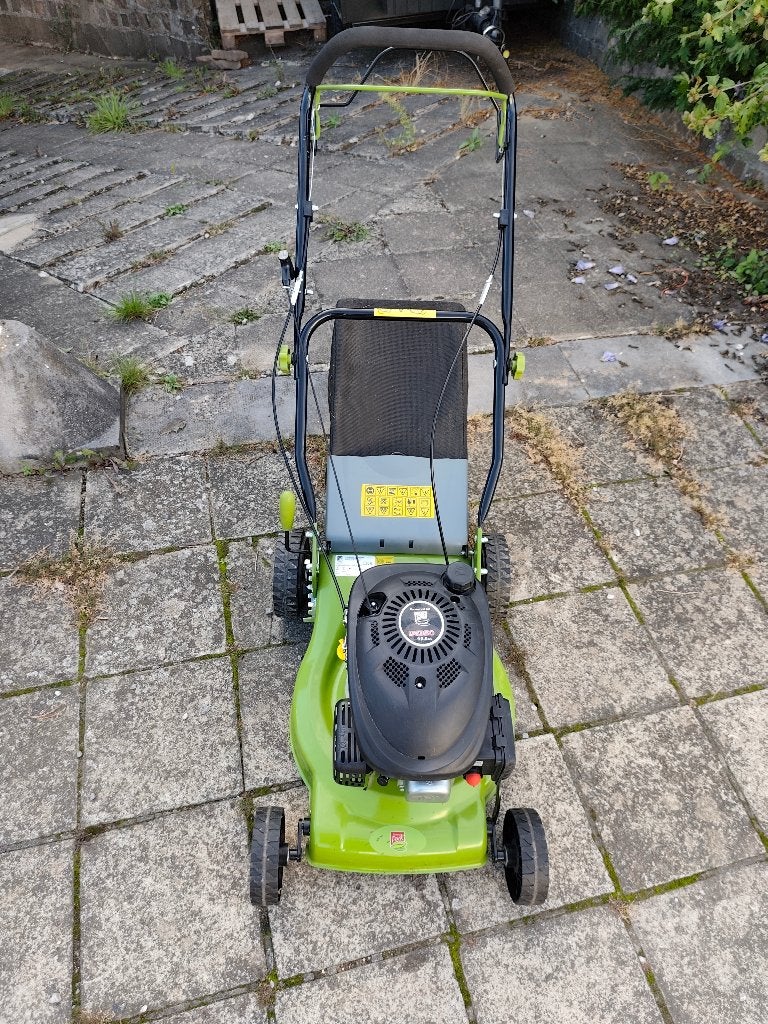 Tondeuse autotractée Central Park, Ophalen, Zo goed als nieuw, Opvangbak
