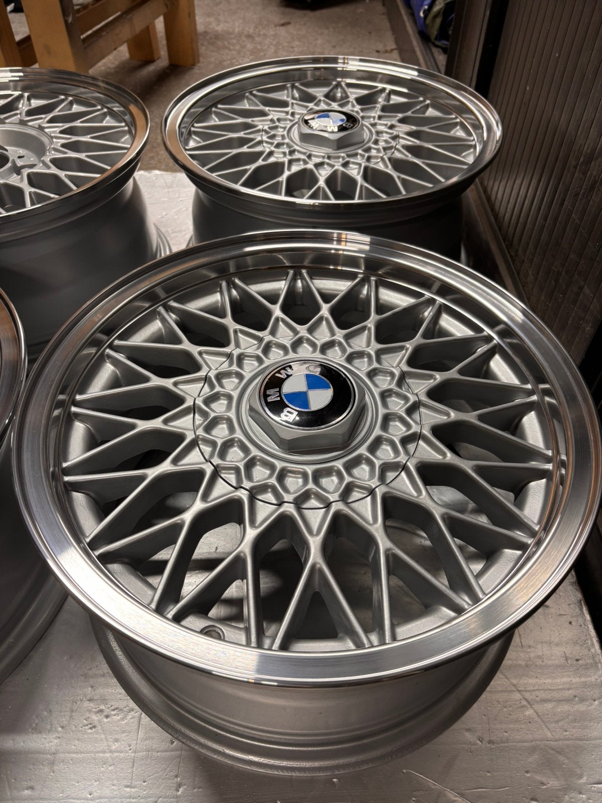Bbs rz 15” 4x100 bmw e30 rs rm rz, Autos : Pièces & Accessoires, Enlèvement