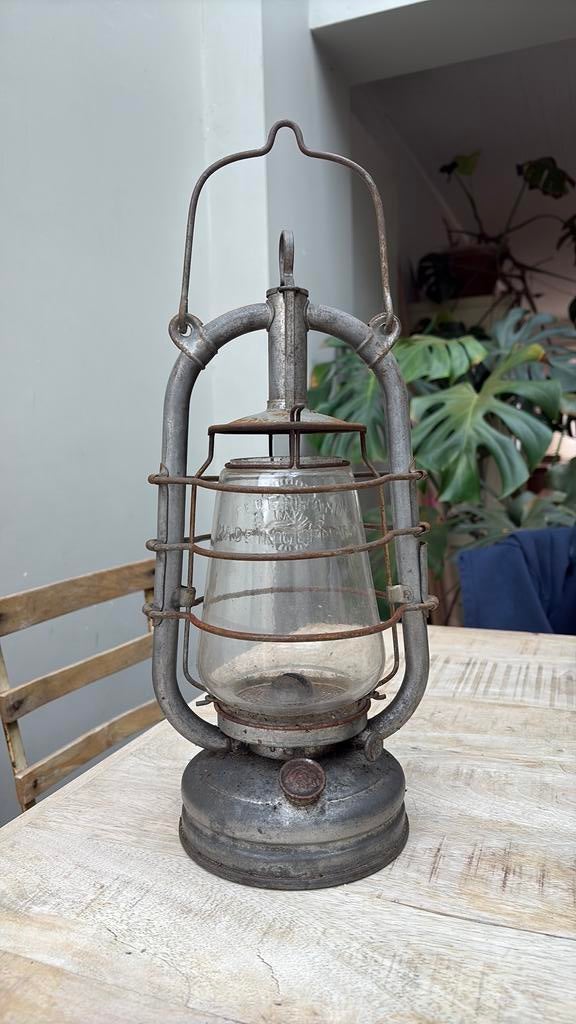 Duitse stormlamp, Antiek en Kunst, Antiek | Verlichting, Ophalen