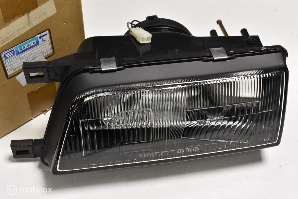 NOS Koplamp halogeen links Nissan Sunny ('87-'91), Auto-onderdelen, Nieuw, Ophalen of Verzenden, Nissan, Nissan