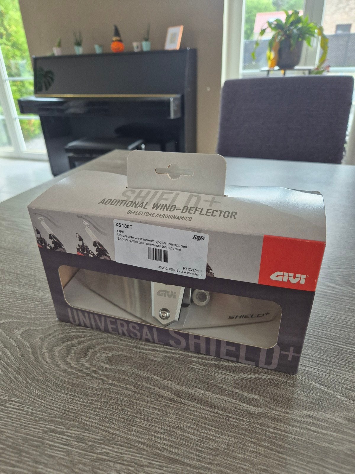Givi windschermspoiler, Motos, Enlèvement, Comme neuf