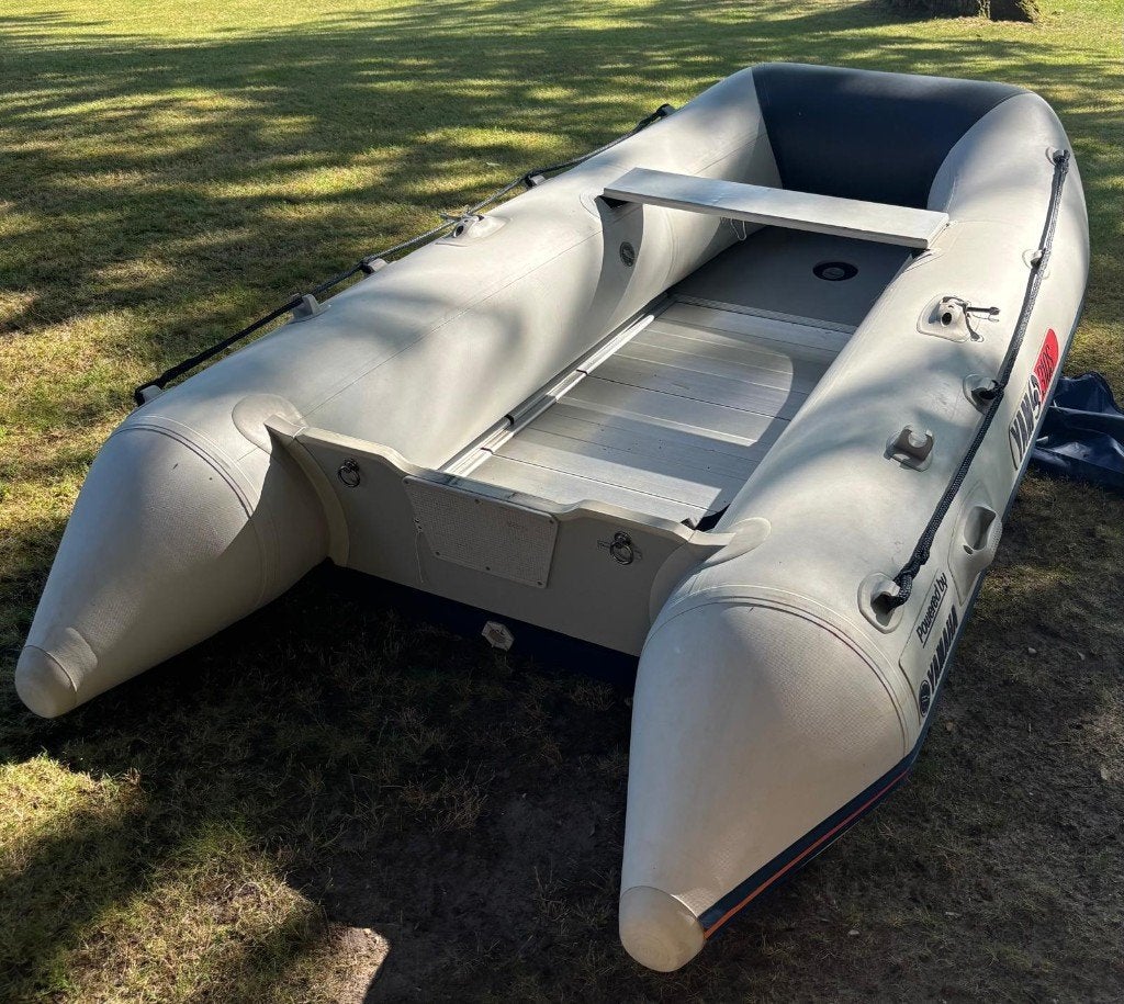 Yamaha YAM 310S rubberboot met aluminium vloer, Watersport en Boten, Ophalen, Aluminium, 5 pk, Inclusief motor