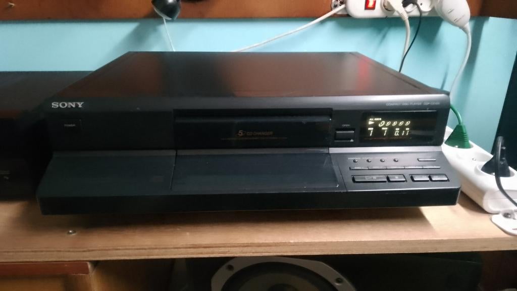 Prachtige zeldzame cd speler 5 lader Sony, Audio, Tv en Foto, Cd-spelers, Ophalen, Sony