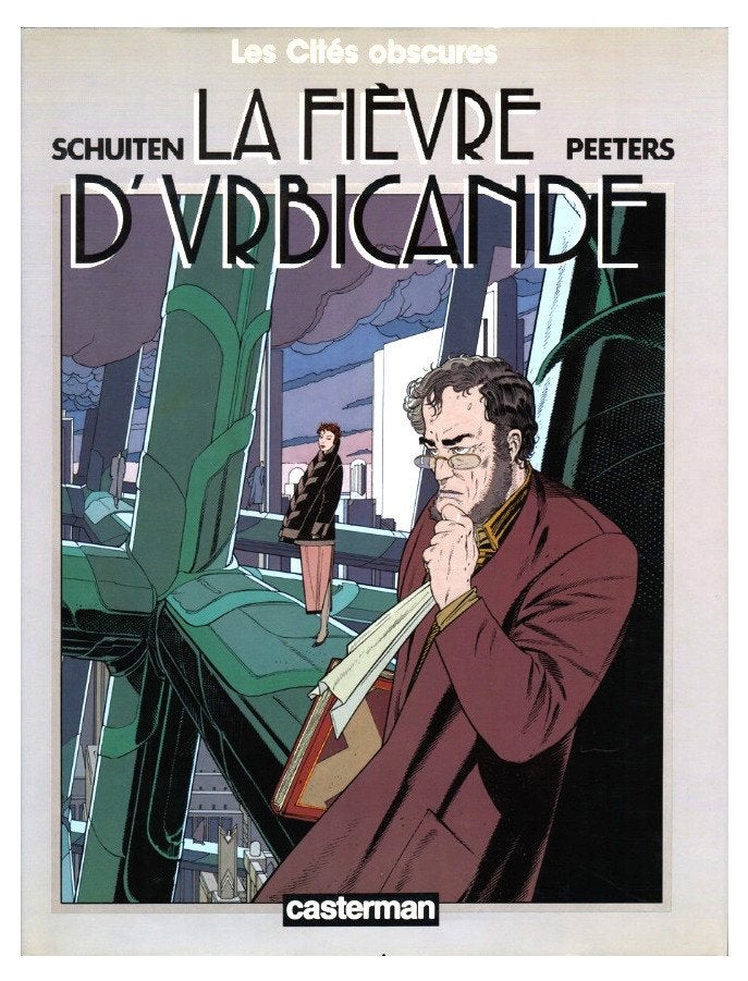 Schuiten / Peeters ~ La fièvre d'Urbicande ~ 1990, Boeken, Eén stripboek, Nieuw, Ophalen of Verzenden, Schuiten / Peeters