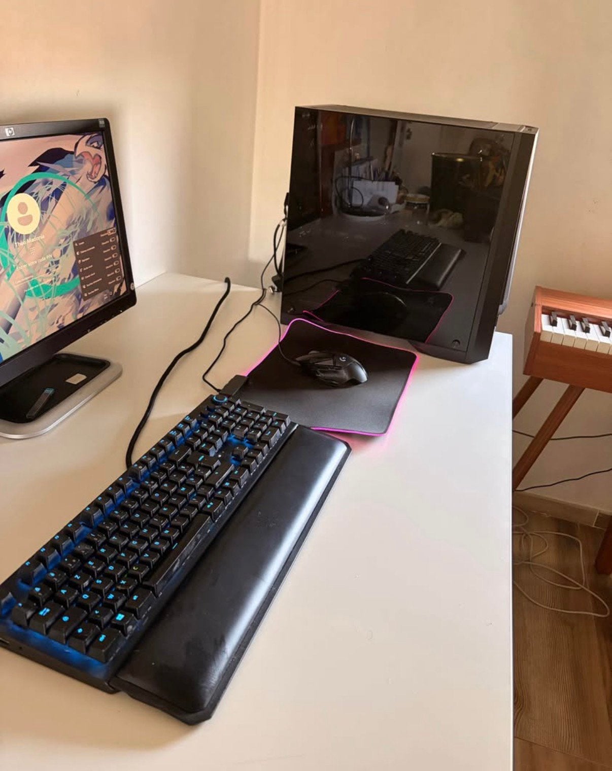 Lot Pc,Clavier, Souris et tapis de souris, Computers en Software, Overige Computers en Software, Ophalen of Verzenden, Gebruikt
