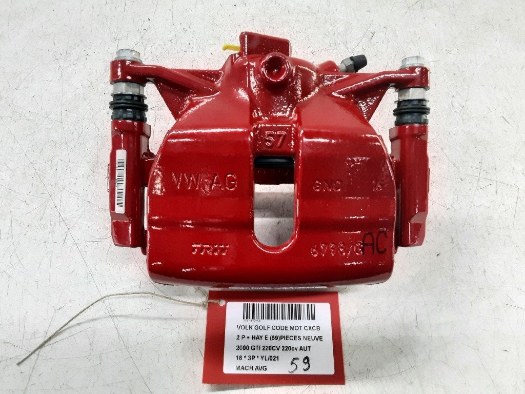 ETRIER DE FREIN AVANT GAUCHE Golf VII (AUA) (5Q0105DR), Autos : Pièces & Accessoires, Volkswagen, Volkswagen AG, Utilisé, Kundenbetreuung@volkswagen.de
