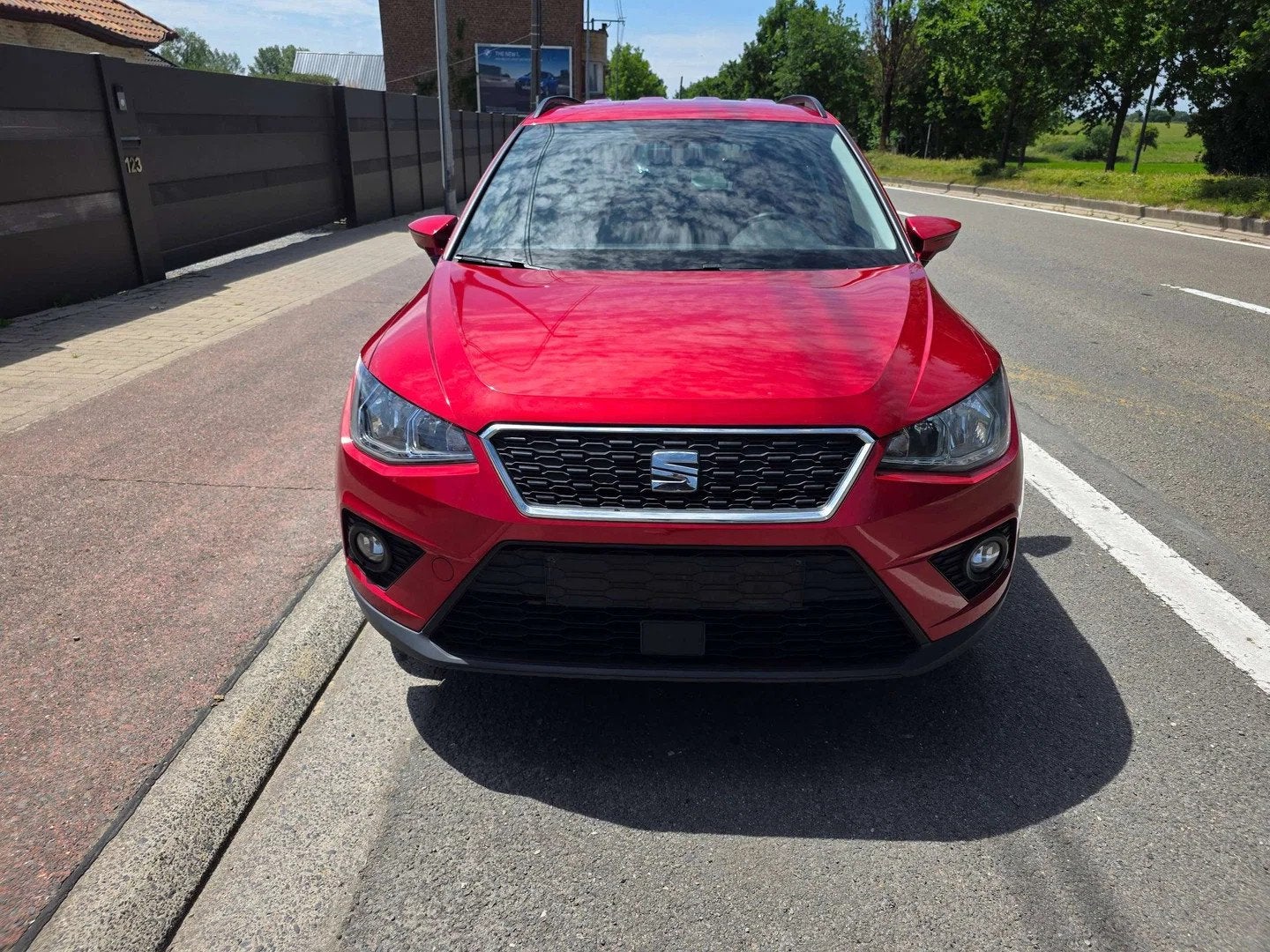 SEAT Arona 1.0 TSI Move! 2020' 1EIG IN ZEER GOEDE STAAT !, Autos, Rouge, Achat, Entreprise, 110 g/km