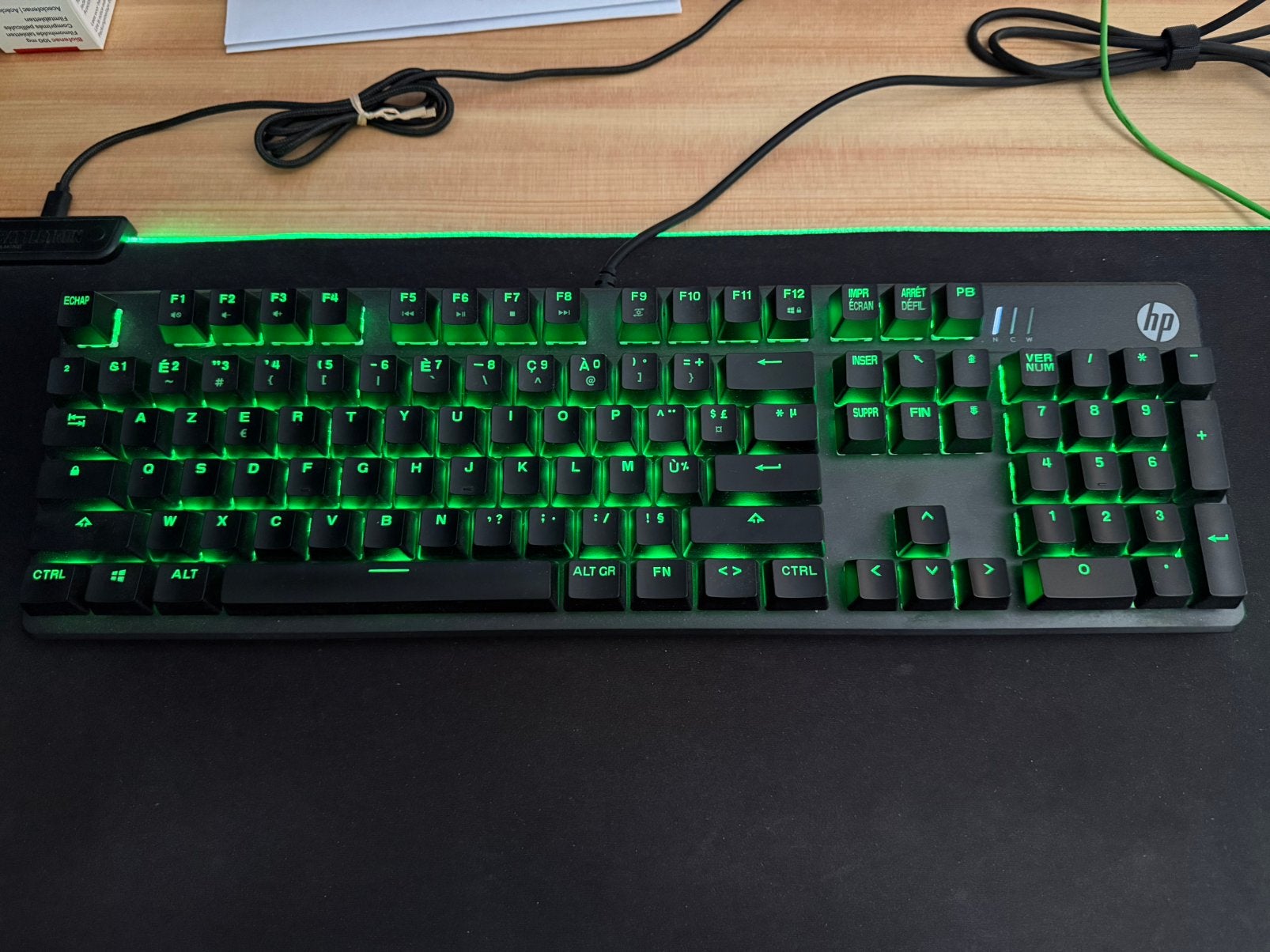 Hp pavilion gaming bundle, Ophalen, Azerty, Zo goed als nieuw, Hot-swappable