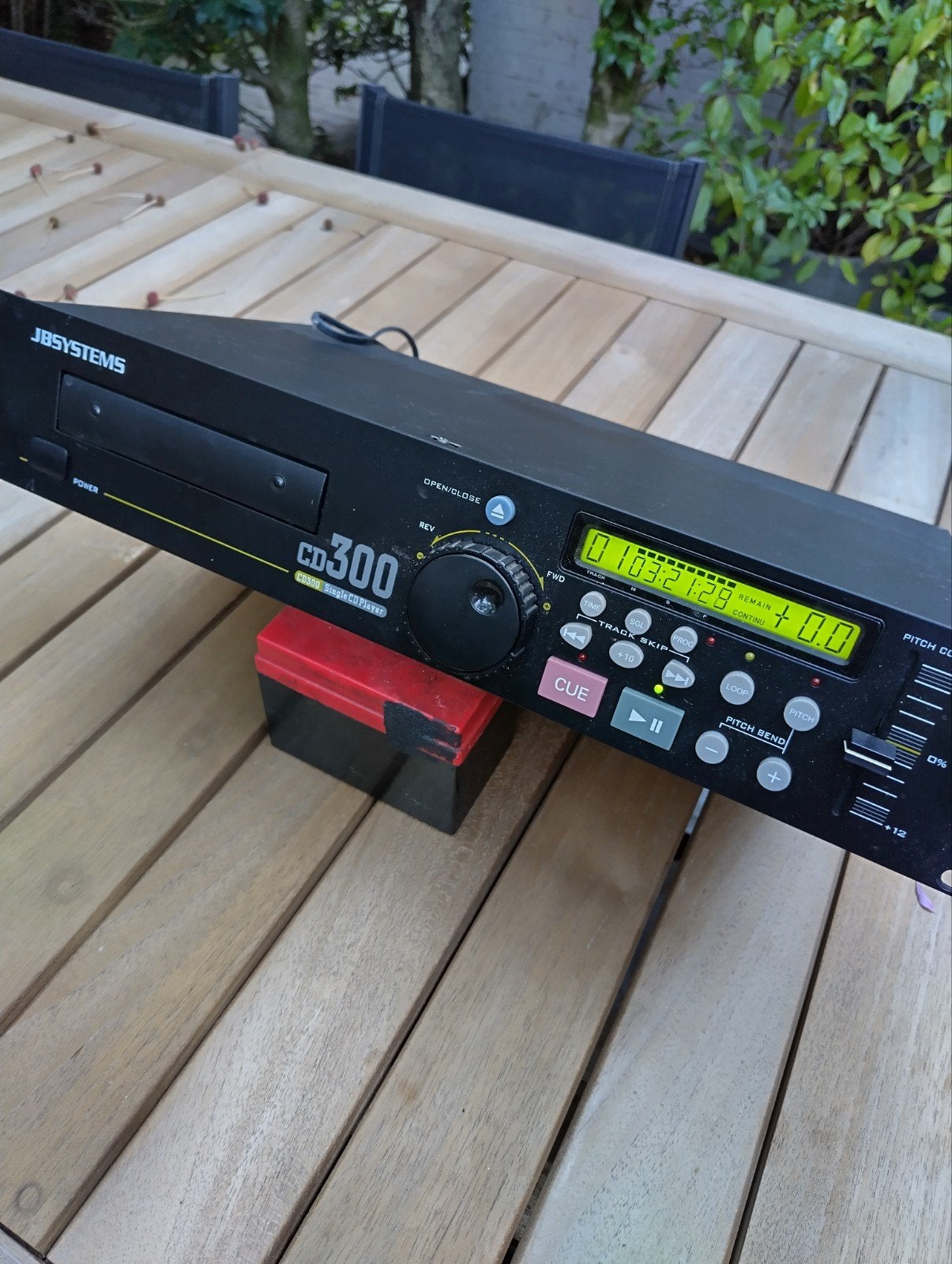 JB systems Cd speler CD 300, Audio, Tv en Foto, Professionele apparaten, Ophalen, Zo goed als nieuw, Audio
