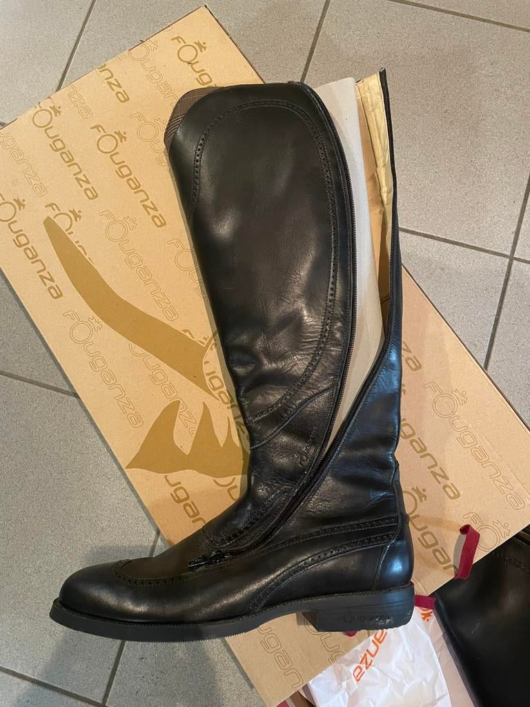 Bottes equitation en cuir 41 M, Enlèvement, Comme neuf