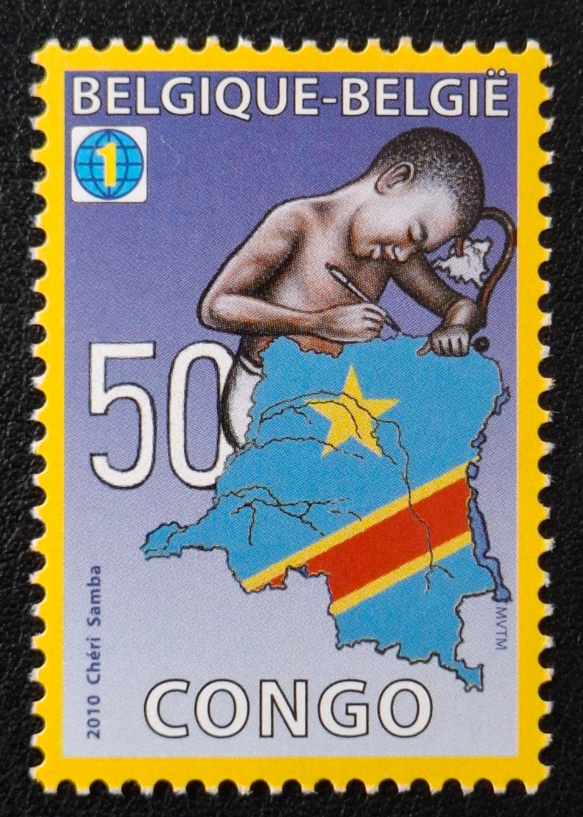 Belgique : COB 4047 ** Congo 2010., Sans timbre, Neuf, Enlèvement ou Envoi, Non oblitéré